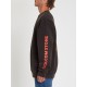 VOLCOM Harcid Wash Crew Sweatshirt Black