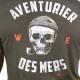 Men's T-Shirt Stered Aventurier Remix Back Khakie