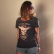 Tee Shirt Femme STERED Breizh-surfer Marine