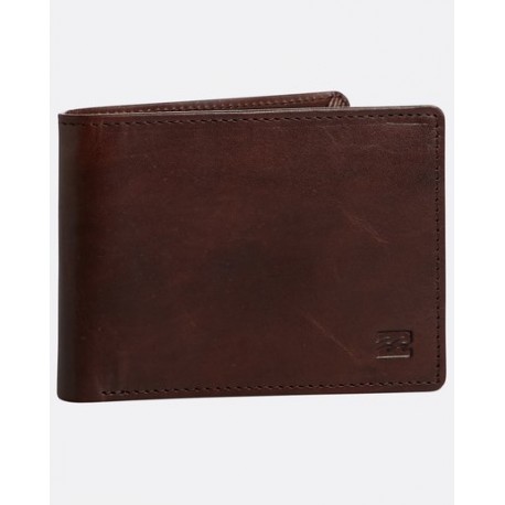 BILLABONG Vacant Leather Chocolate Wallet