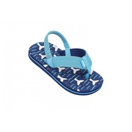 Tong Cool Shoe Enfant Whales Blue