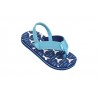 Tong Cool Shoe Enfant Whales Blue
