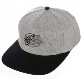 Casquette Santa Cruz Universal Dot Grey Black