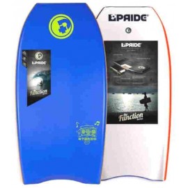 Bodyboard Pride The Stereo PE Recyclé 40" Aqua Blue White