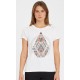 VOLCOM Radical Daze Star White Women's Tee