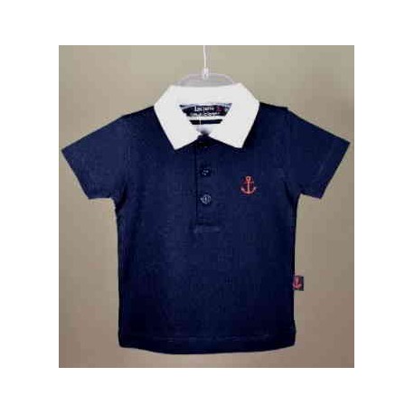 Children's polo shirt PAPYLOU Binic Marine