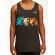 BILLABONG Men's Spinner Black Tank Top