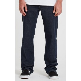 Jean Pants Men Volcom Solver Gray Indigo Rinse