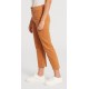 Volcom Women's Stoned Straight Camel Velvet Trousers