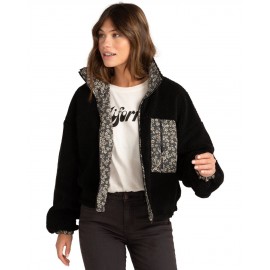 Veste Polaire Femme Billabong Crossed Roads Black