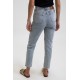 RHYTHM Classic Hi Rise Tapered Light Wash Women's Jeans Pants