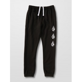 Junior VOLCOM Iconic Stone Black Tracksuit Pants