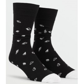 Volcom True Black White Socks