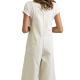 RHYTHM Day Tripper Cream Women's Jumpsuit