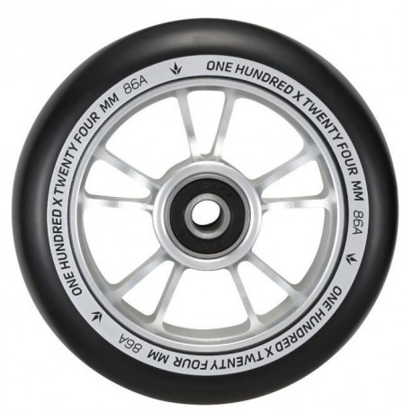 Blunt 10 Spokes 100mm Silver Black Wheel