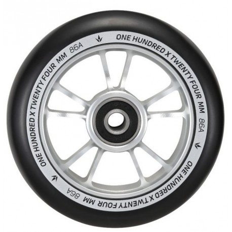 Roue Blunt 10 Spokes 100mm Silver Black