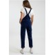 RHYTHM Women's Dungarees Mila Corduroy Overall Navy