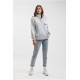 RHYTHM Echo Snap T Woman Sweatshirt Gray