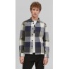 Chemise O'Neill Utility Flannel Check Blue Print