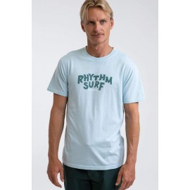 Tee Shirt RHYTHM San Onfre Pearl Blue