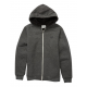 Junior Billabong All Day Black Sherpa Lined Sweatshirt