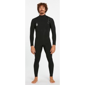 Volcom Modulator Chest Zip 4/3mm Men Wetsuits Black