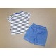 Ensemble Enfant Tee Shirt et Short PAPYLOU Lacanau Dp