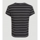 Tee Shirt O'Neill Essential Round Neck Black With White