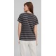 Tee Shirt O'Neill Essential Round Neck Black With White