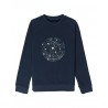 Crew Sweatshirt Junior ELEMENT Cookie Galaxy Eclipse Navy