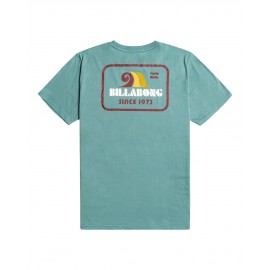 Tee Shirt Homme BILLABONG Walled Light Marine