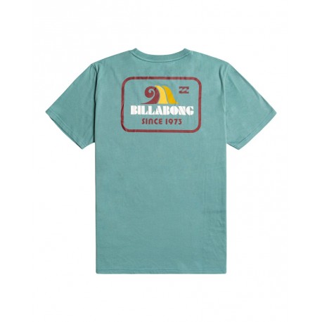 Tee Shirt Homme BILLABONG Walled Light Marine