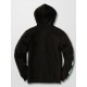 VOLCOM Iconic Stone Lined Black Sherpa Lined Sweatshirt