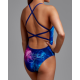 Maillot De Bain 1 Pièce FUNKITA Strapped Jelly Belly Purple