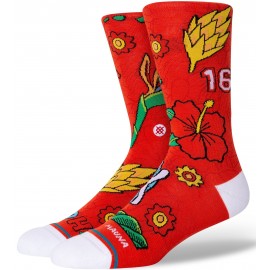 Chaussettes STANCE Kolten REd