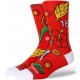 Chaussettes STANCE Kolten REd