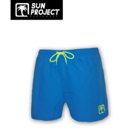 SUN PROJECT Men's Boardshort Blue and yellow