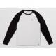 Tee Shirt Long Sleeves Junior Volcom Pen Black