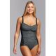 FUNKITA Ruched Black 1 Piece Swimsuit