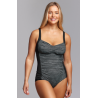 FUNKITA Ruched Black 1 Piece Swimsuit