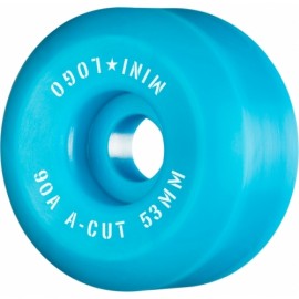 Mini Logo Wheels A Cut 53mm 90A Blue