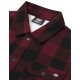 Dickies Sacramento Maroon Sherpa Lined Shirt