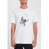 Tee Shirt Volcom Ass Off White