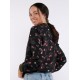 BANANA MOON Bello Floralis Jacket Black