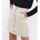 BANANA MOON Mirco Velveti Skirt Ecru