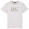 OCEAN PARK Surf Road Men's Tee Shirt Off White Heather