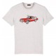 OCEAN PARK Surf Road Men's Tee Shirt Off White Heather