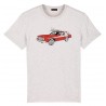 Tee Shirt Homme OCEAN PARK Monkey Torino Blanc Cassé Chiné