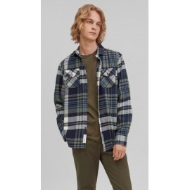 Men's Flannel Shirt O'NEILL Check Shirt Ink Blue