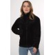 Fleece Woman PROTEST Bestio Zip Black